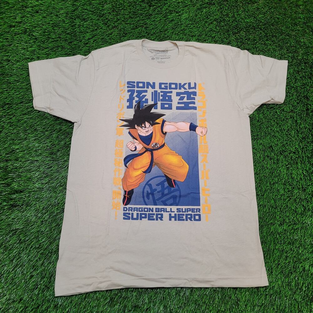 Dragon Ball Super: Super Hero Son Goku T-Shirt Mens Large DBZ